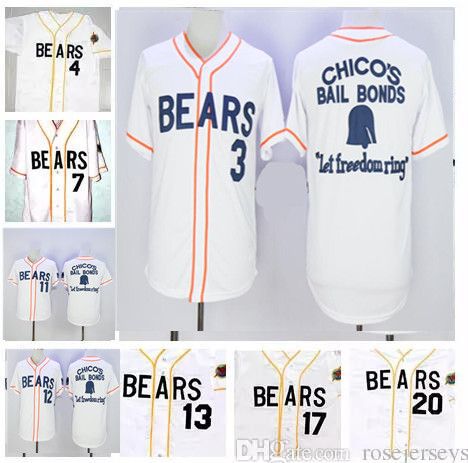 bad news bears jersey numbers