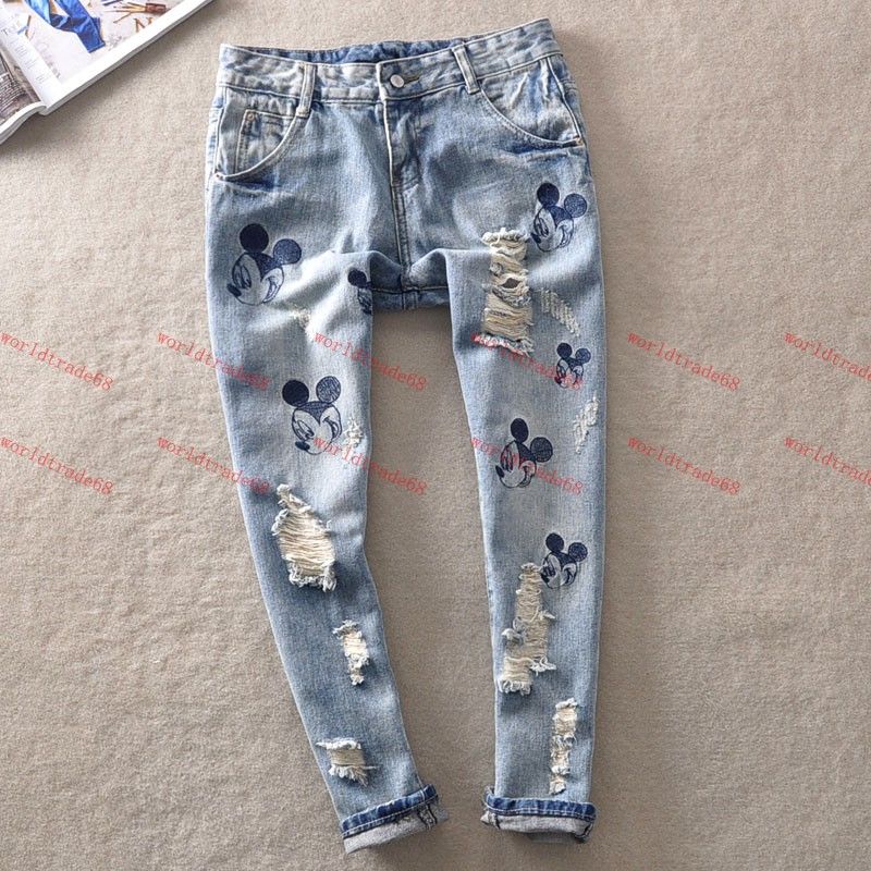 Pantalones vaqueros mickey mouse Clearance