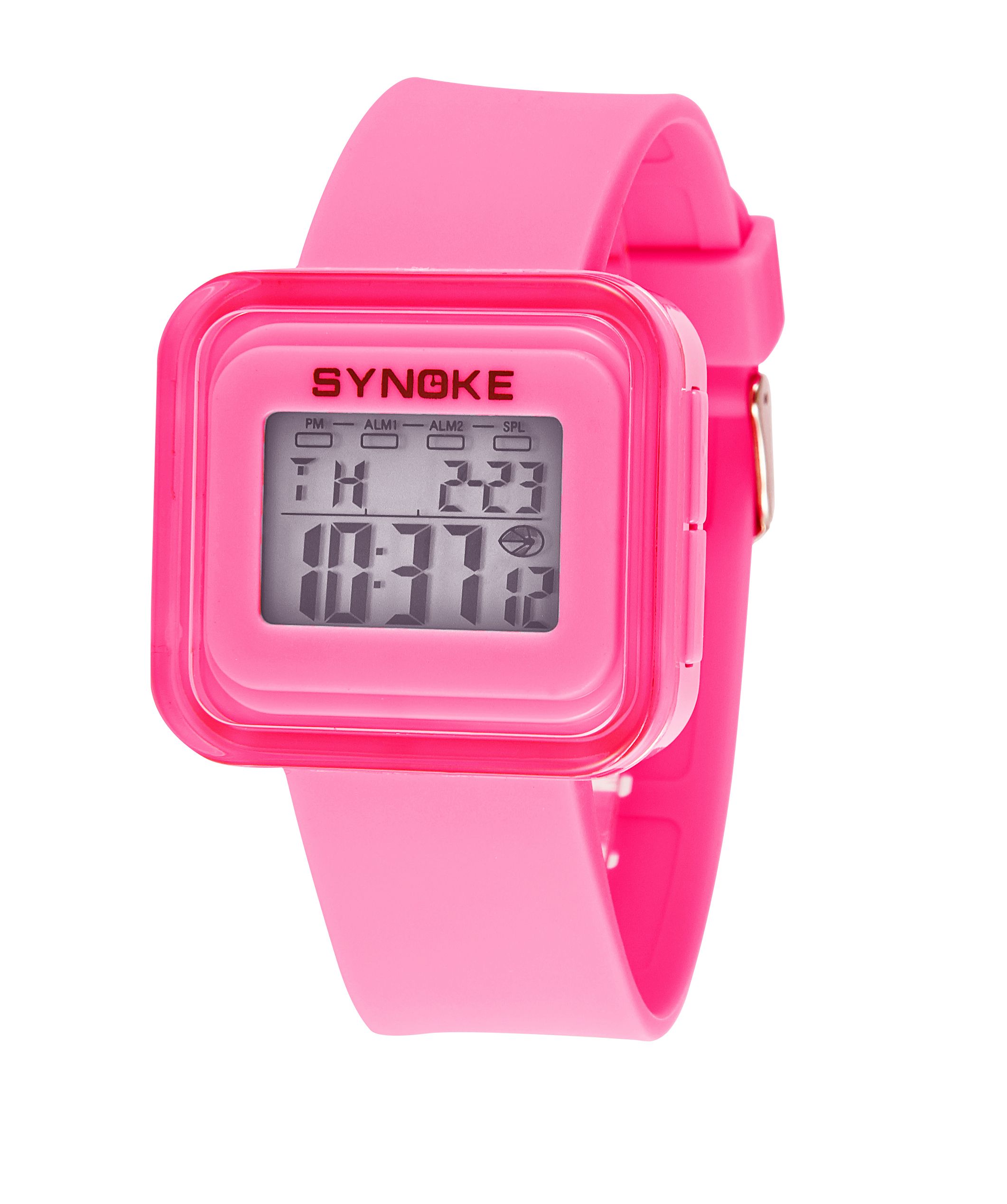 square digital watch women's