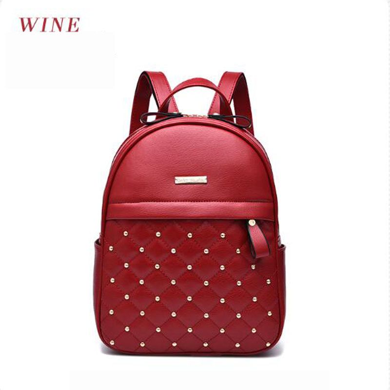 Compre Mochila Para Mujer Venta Caliente Moda Bolsas Casuales Mochila De Cuentas De Alta Calidad Mochilas De Cuero De Pu Para Ninas A 25 46 Del Bags Good Dhgate Com