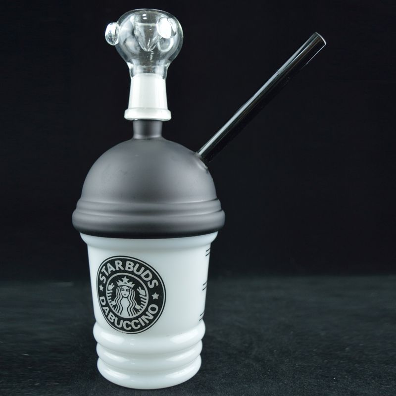 2020 Starbucks Glass Rig Glass Water Bong Cup Smoking Bongs 8 Inches