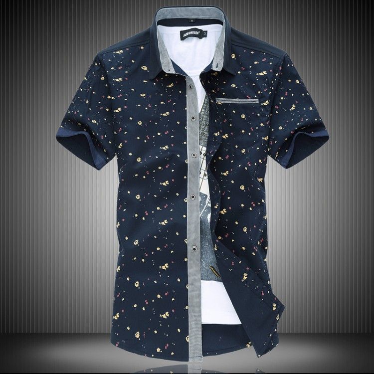 mens casual short sleeve shirts