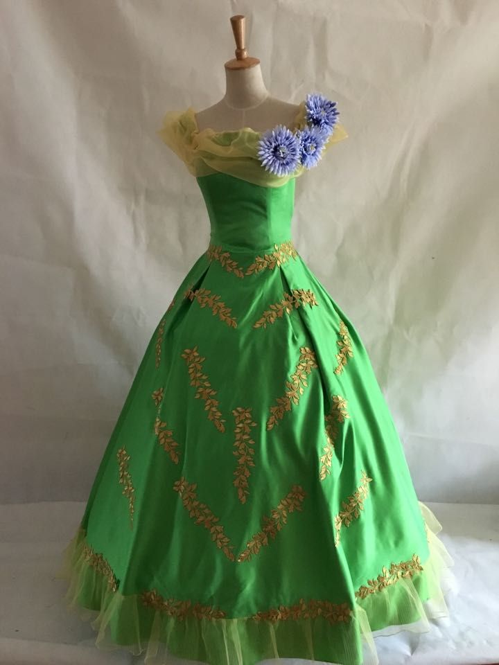 verde folha vestido