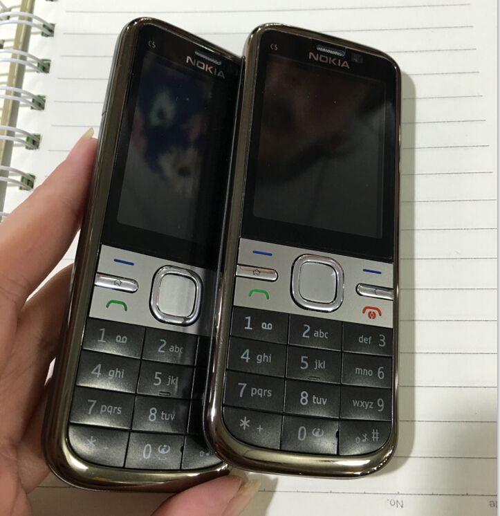 originalc5 refurbished mobile phone unlocked arabic russian english keyboard 3 2mp camera 3g 2g from shinystore88 30 27 dhgate com