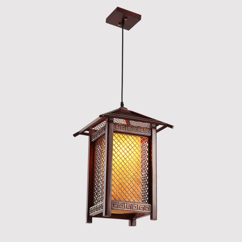 Vintage Wooden Dining Room Pendant Lamp Classic Balcony Hallway Entrance Pendant Lamps Teahouse Shops Pendant Lights From Oovov 125 63 Dhgate Com