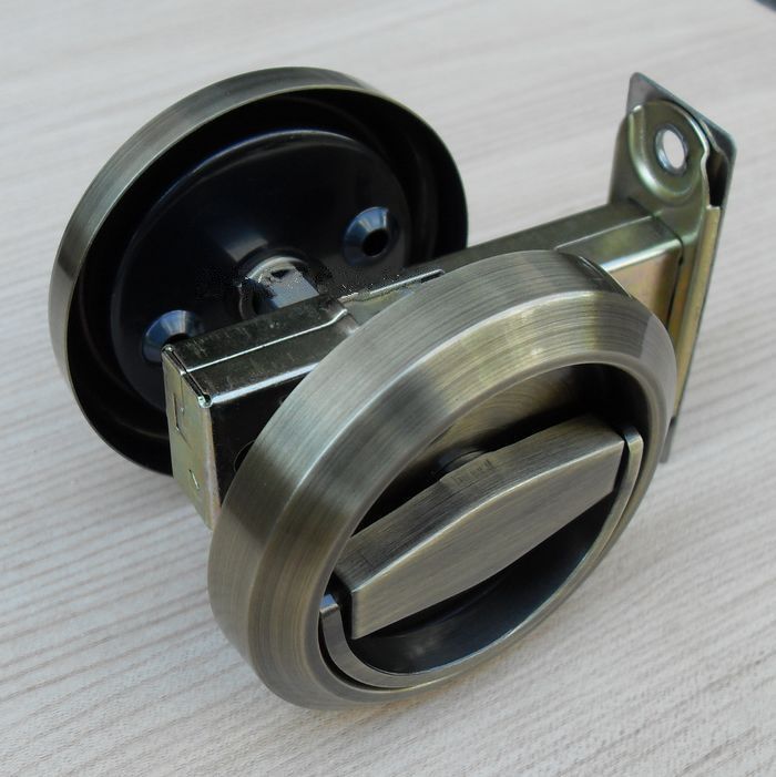 2019 Bronze Stainless Steel 304 Recessed Cup Handle Privacy