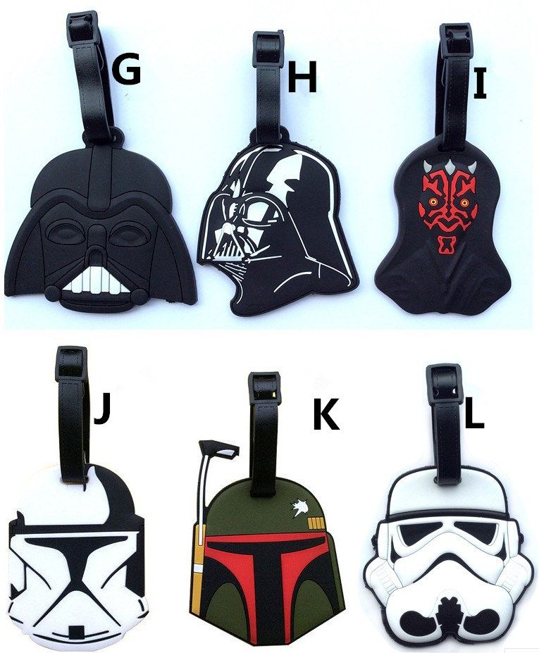 star wars luggage tags