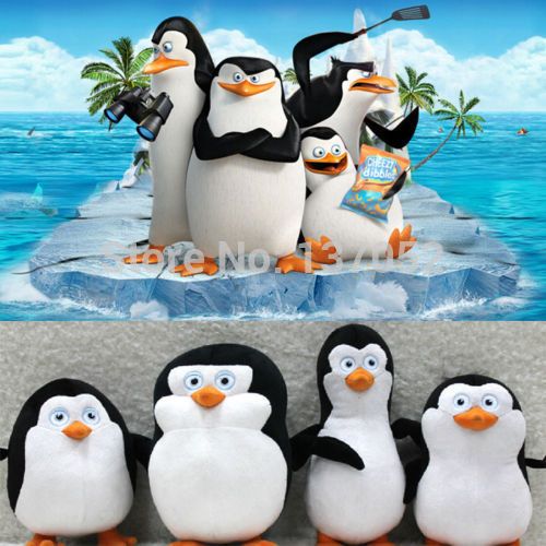 Compre Venta Caliente Nuevo Conjunto De 4 Piezas De Los Pingüinos De Madagascar Peluche Juguetes Nuevos Con Etiquetas 21 24cm A 36,59 € Del Wlz644 | DHgate.Com