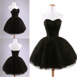 short fluffy dresses