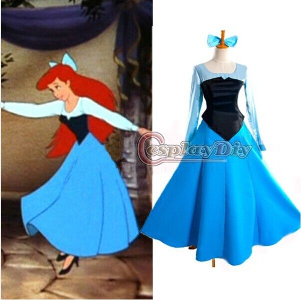 ariel dress adult