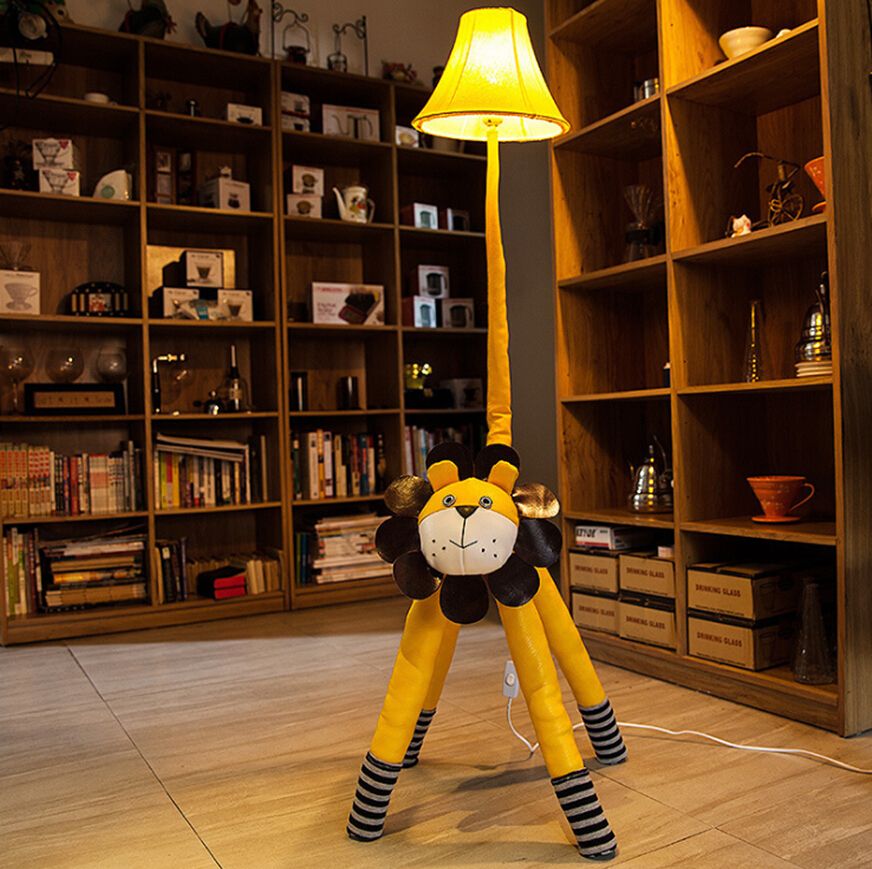 Whole Best Quality Brand Creative Cortex Cartoon Floor Lamps Bedside Lamp Bedroom Rustic Living Room Reading Childrens Animals And Dhgate Com Floor Lamps Dhgate, Animal Floor Lamps For Living Room