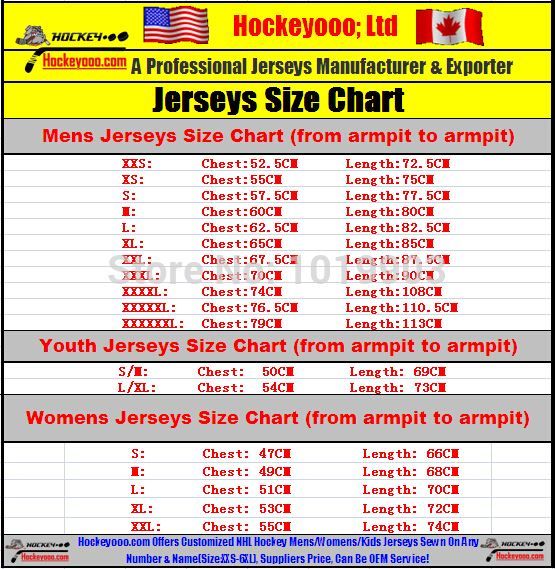 Nba Replica Jersey Size Chart