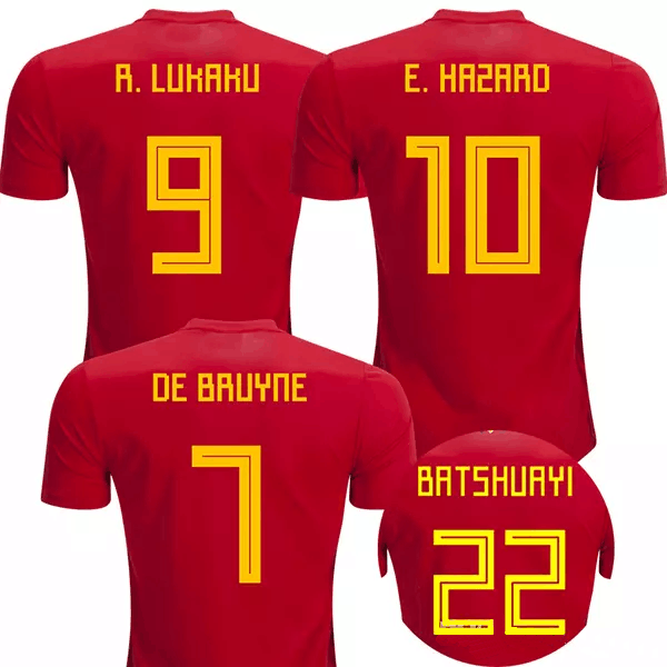 camisa belgica copa 2018