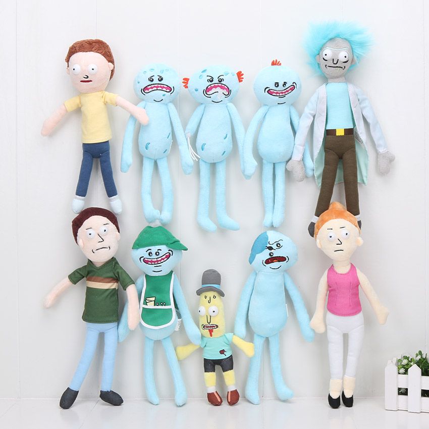 rick and morty plush toys