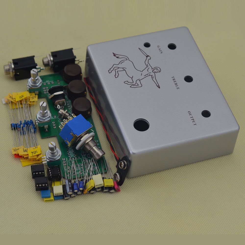 DIY Clone Klon Centaur Silver Overdrive Effect Pedal Kit Klone Effect