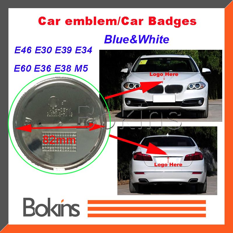 Pleine fibre de carbone Capot Avant Arrière Badge Coffre emblèmes BMW E36 E60 E38 E30 Z3