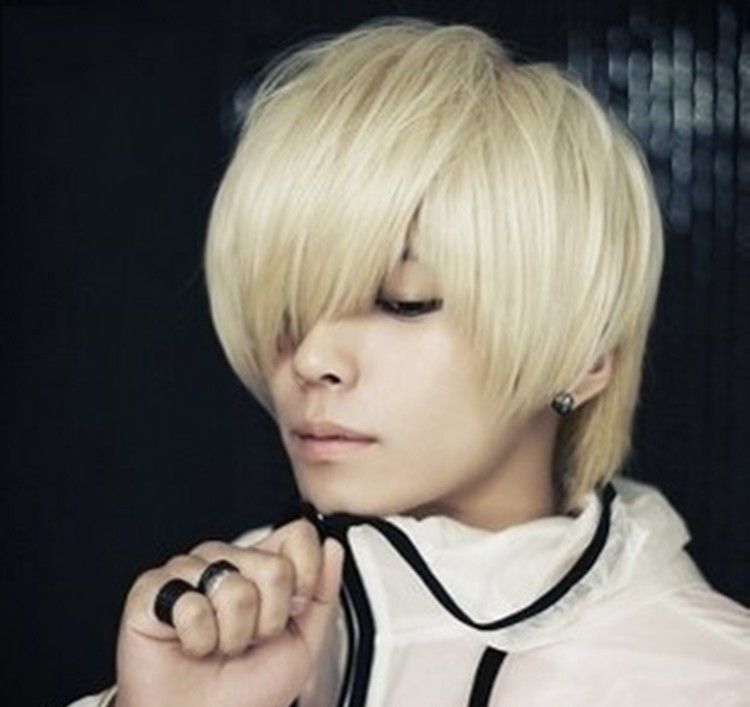 New Fashion Short Hair Wig Men Wigs Synthetic Handsome Korean