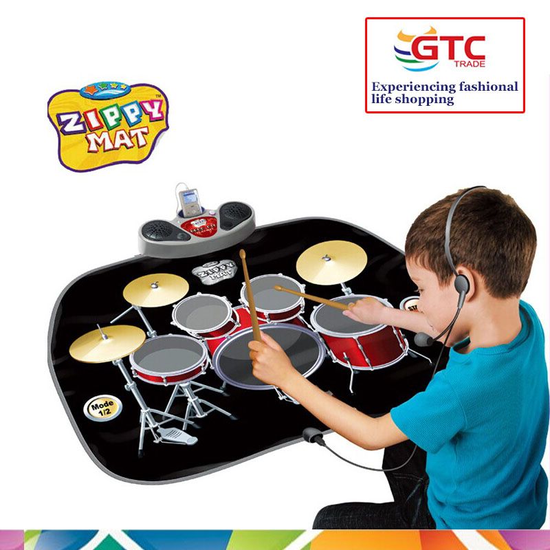 Grosshandel Kids Drum Kit Desktop Roll Up E Drum Pad Portable Mit
