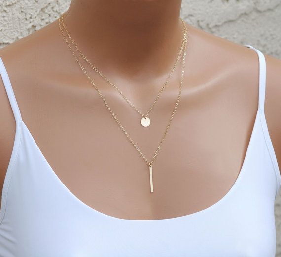 skinny gold choker