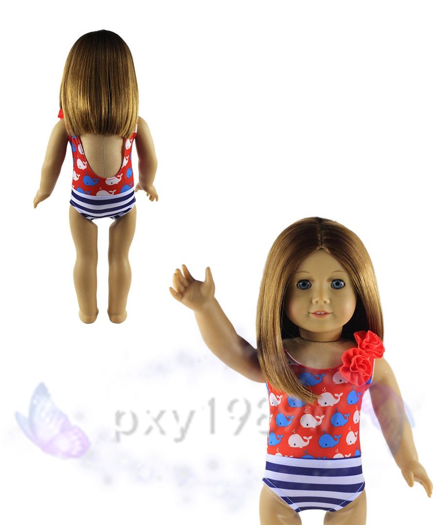 Doll Clothes For 18 American Girl Handmade Swimsuit 2020 From