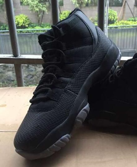 all black retro 11s