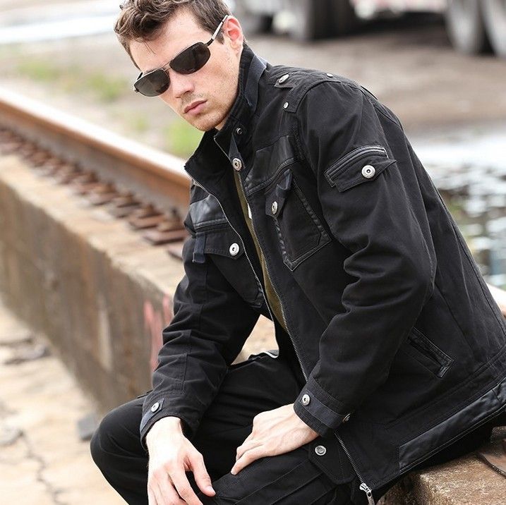 stylish army jacket