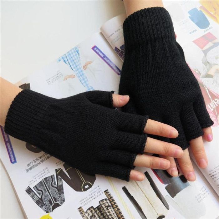 half finger gloves cotton