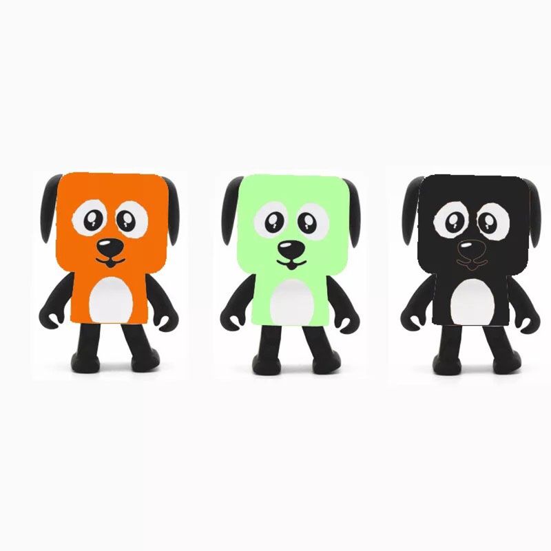 Bluetooth Sonido Robots Dibujos animados Inteligente Entretenimiento Robot  Bailando Speaher Robot Juguetes para niños Robot cuadrado