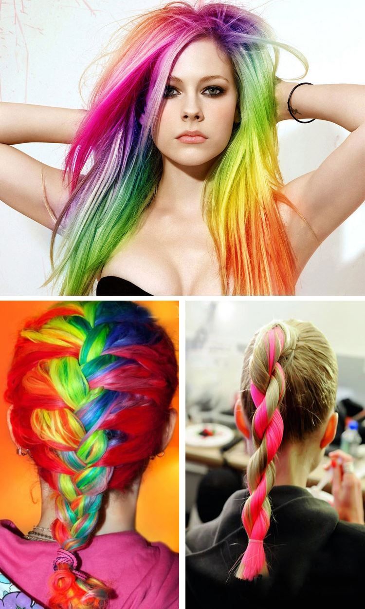 Hot Sale Multi Color Women S Long Straight Synthetic Clip In Hair