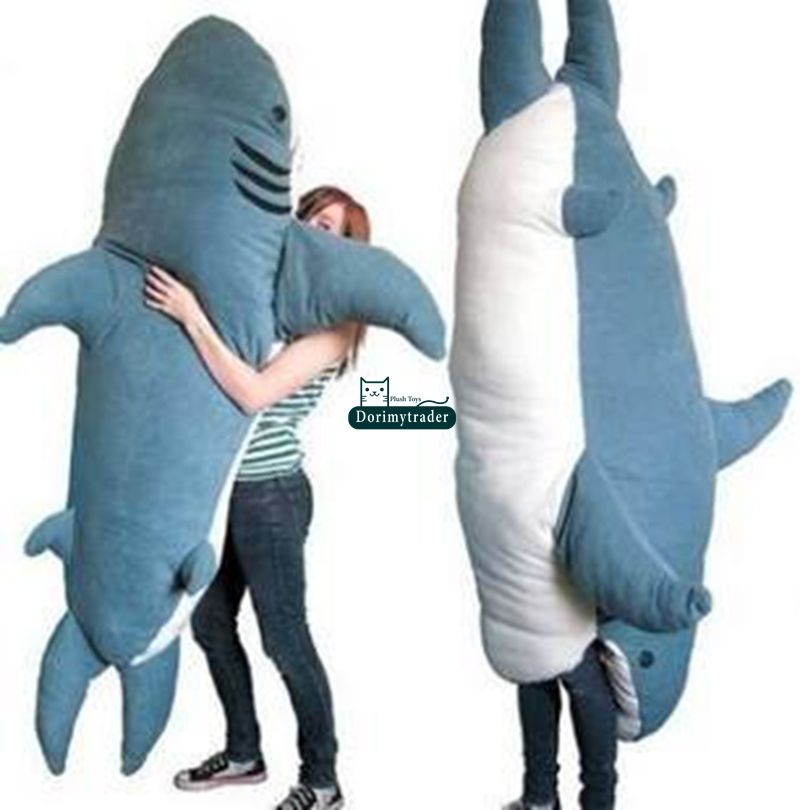 large stuffed shark