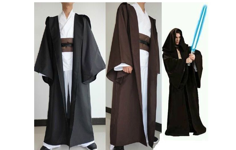 Star Wars Jedi Cloak Kids Cosplay Robe Cape Hooded Costume Halloween Gift Star Wars Jedi Cloak Kids Cosplay Robe Cape Hooded Costume Halloween Gift