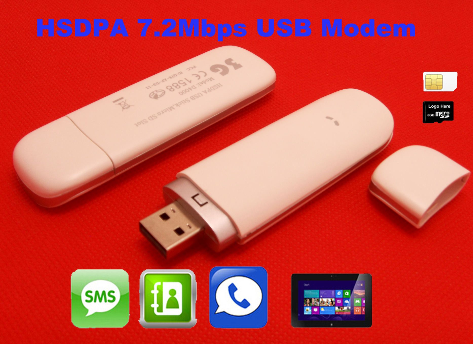 Anniv Coupon Below] 7.2MBPS Driver HSDPA USB MODEM 2100MHZ TF 3G Dongle Support Sim SLOT For Windows 8 Android Tablet Pc From Saffronflowerseed, $10.06 | DHgate.Com