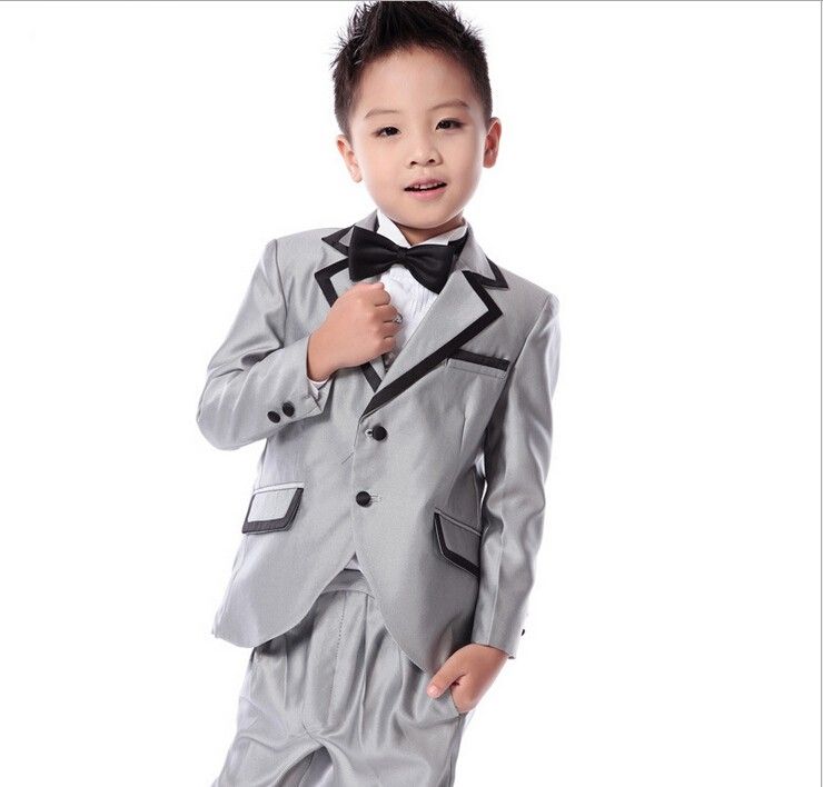 baby boy grey suit