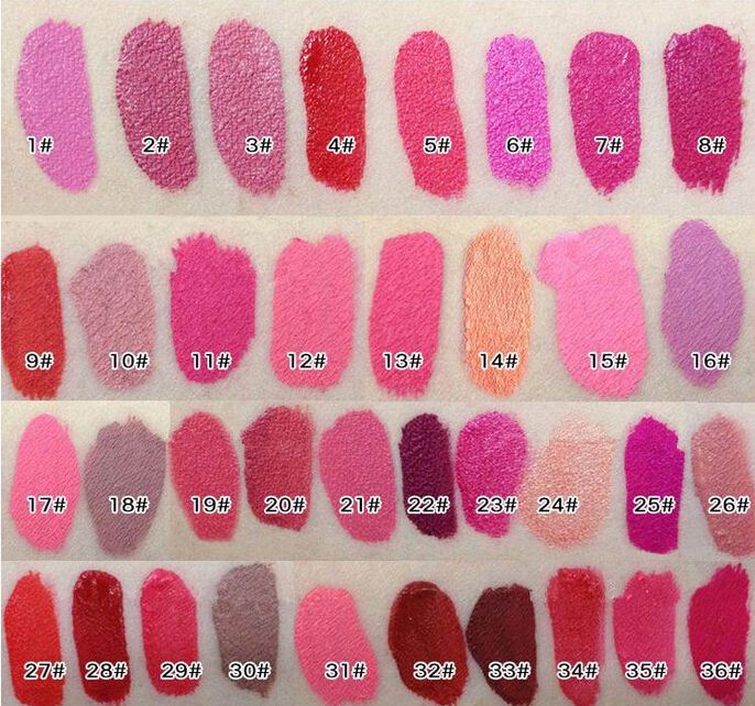 Mn Lip Gloss Waterproof Elegant Daily Color Lipstick Matte Smooth Lip Stick Lipgloss Long Lasting Sweet Girl Lip Makeup Elf Lip Gloss Elle 18 Lip