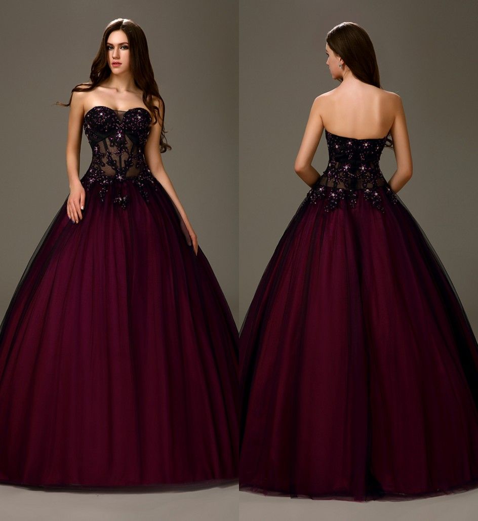 Wedding Ballgowns black ball gown prom dresses gommap blog images of reikian