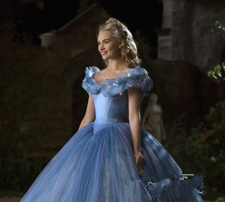 Compra Free Shpping New Cinderella Vestido Princesa Azul Fantasía Fiesta De  Cumpleaños De La Película Trajes Vestido De Venta Al Por Menor Para Las  Niñas Regalo CXCC 1111 Barato | Entrega Rápida