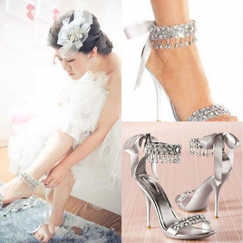 elegant wedding shoes for bride