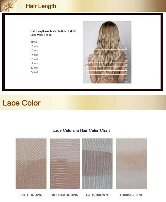 Lace Color Chart