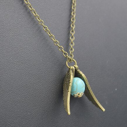 Satin Al Toptan Bronz Ton Golden Snitch Harry Potter Olum Yadigarlari Wing Charm Altin Top Kolye Zincir Kolye 24 Adet Tl204 89 Tr Dhgate Com