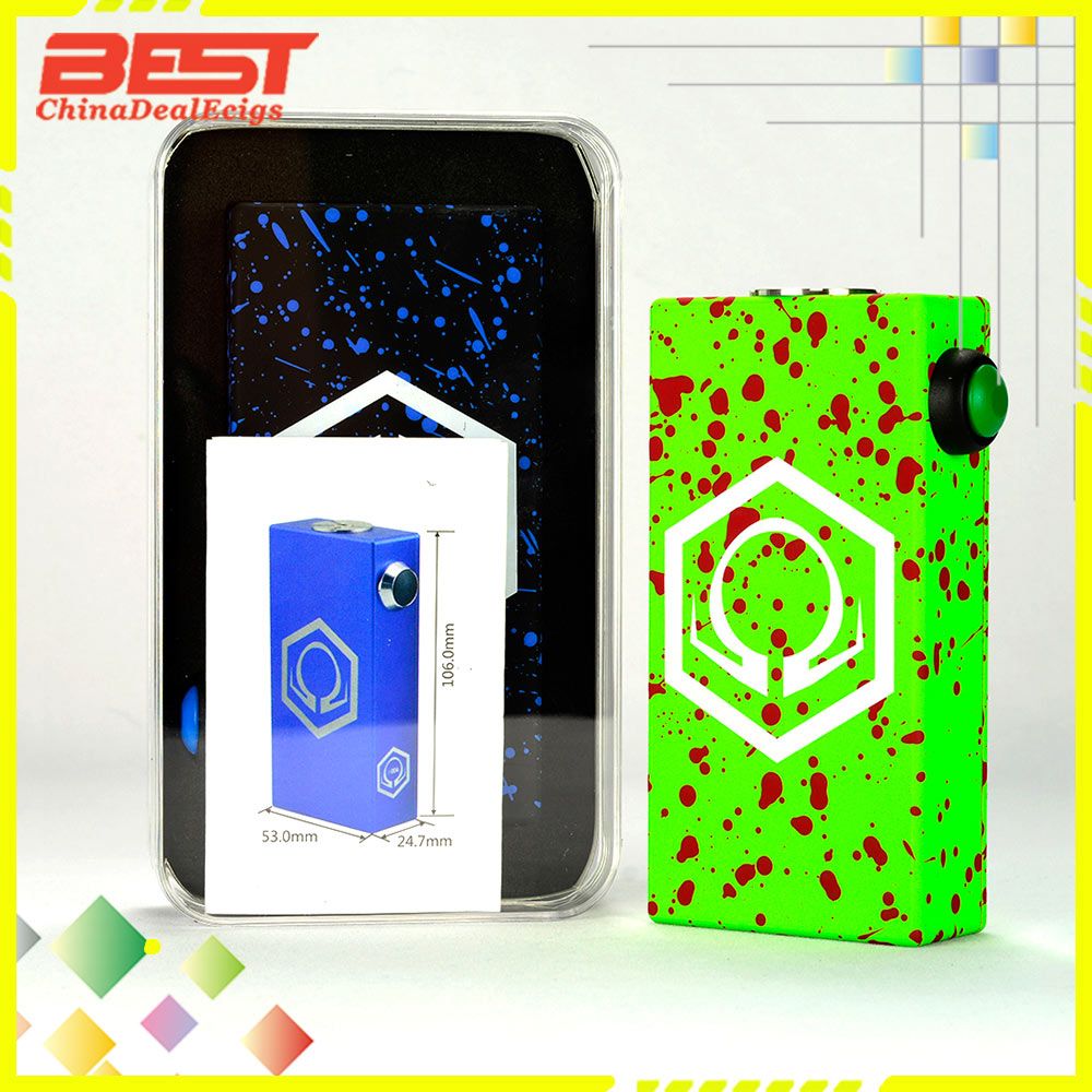 Vaporizer HexOhm V3 180w Splatter Vape Mods Lucifer Mod 510 Gewinde