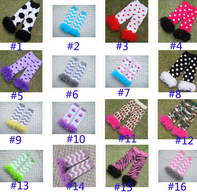 Cute Baby Toddler Girls Legging Socks Lace Cotton Ruffle Kneepad Arm Leg Warmers