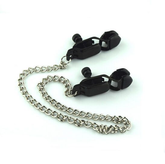 Black With Silver Chain