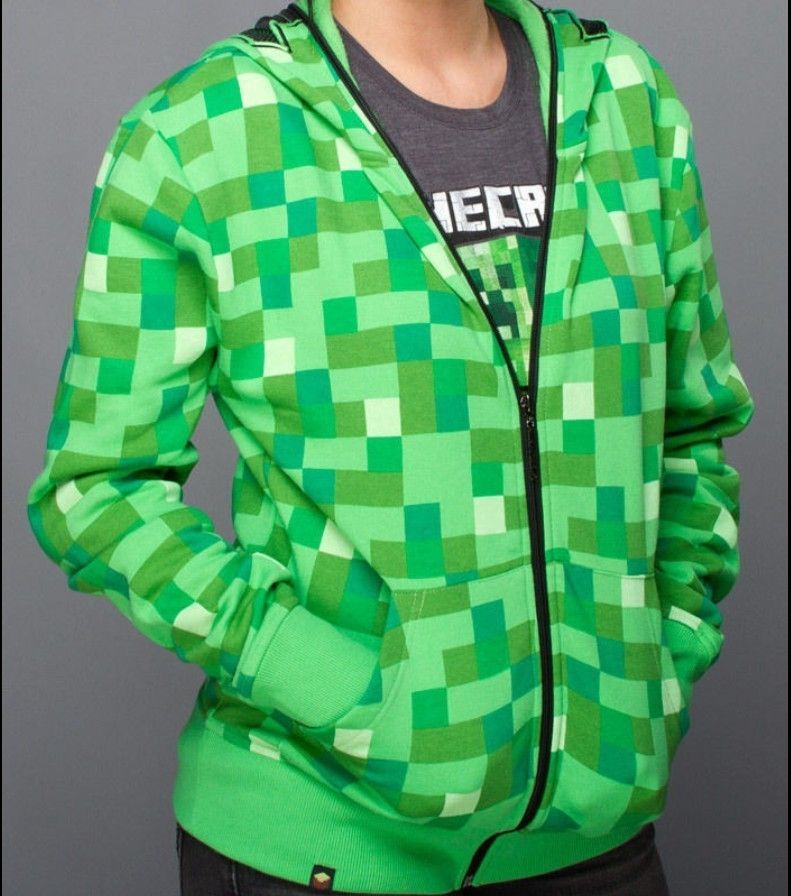 jinx creeper moletom com capuz