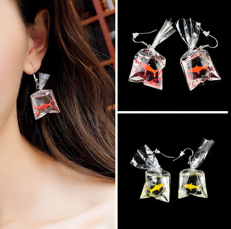 koi fish earrings