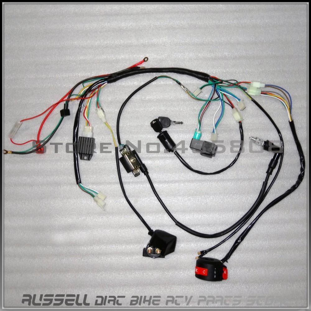 Complete Electrics Atv Quad 50cc 70cc 110cc 125cc Coil Cdi Harness Wiring Harness From China Other Motorcycle Parts Seller Kepiwell Dhgate Com