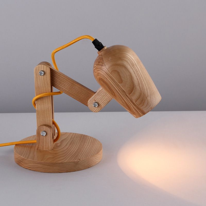 compre lamparas de escritorio de madera creativas lamparas de escritorio modernas y sencillas sala de estudio lamparas de escritorio dormitorio