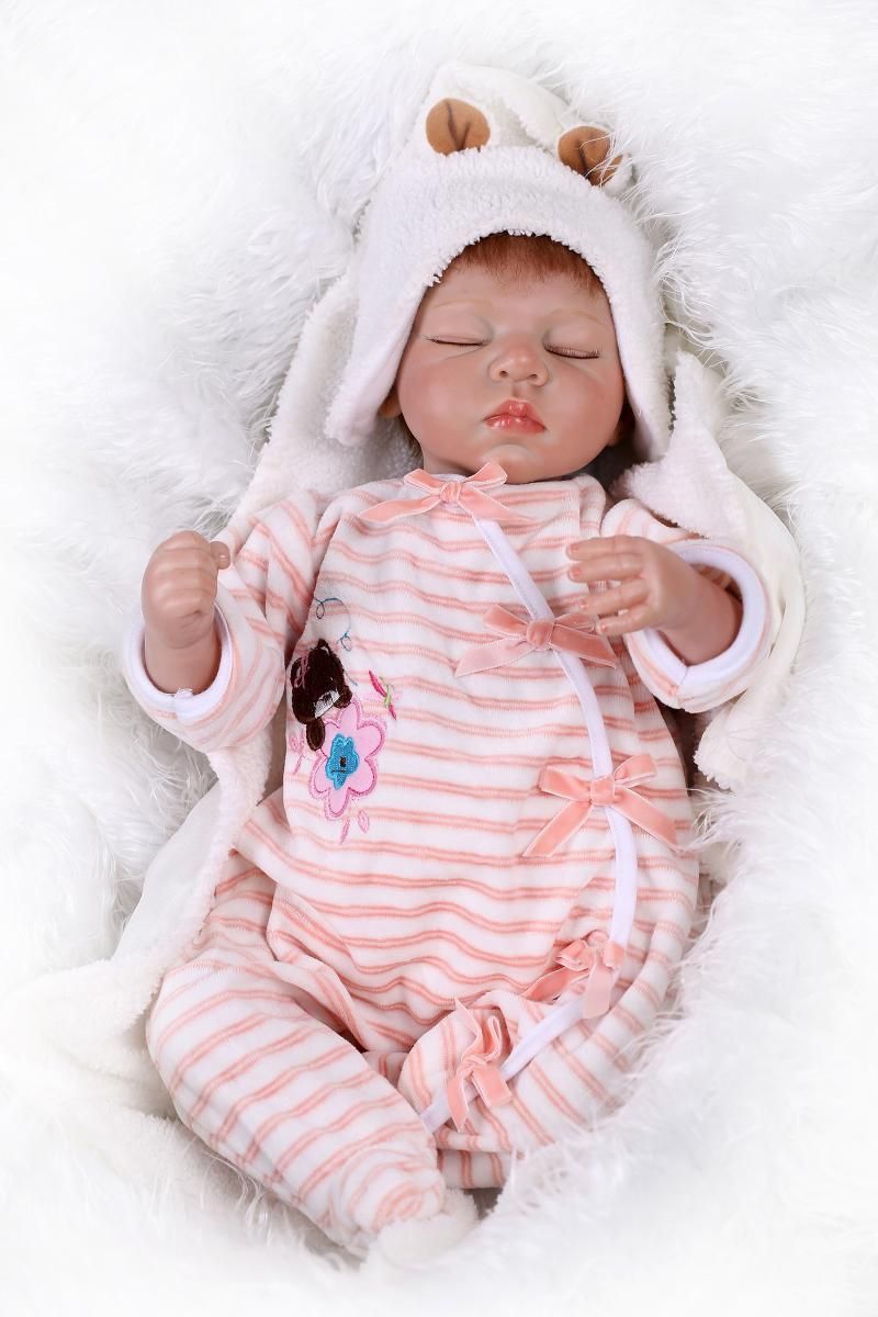 bebes reborn ojos cerrados