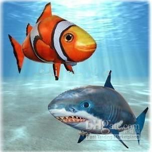 aerial remote control flying shark