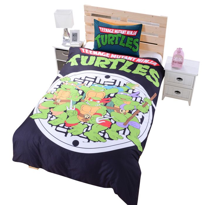 Grosshandel Tmnt Ninja Turtle Bettwasche Bettbezug Set Der Neuen
