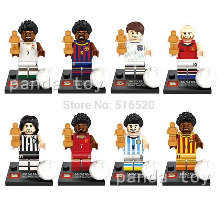 messi lego minifigure